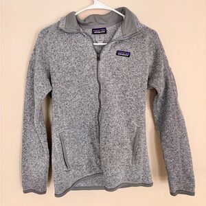 Patagonia Women's Gray Fleece Utility Jacket